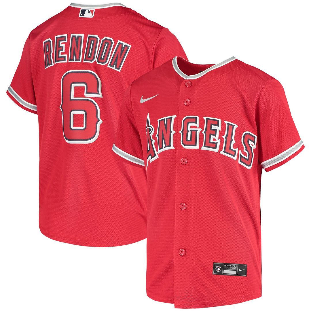 Anthony Rendon Los Angeles Angels Nike Youth Alternate Player Replica Jersey - Red