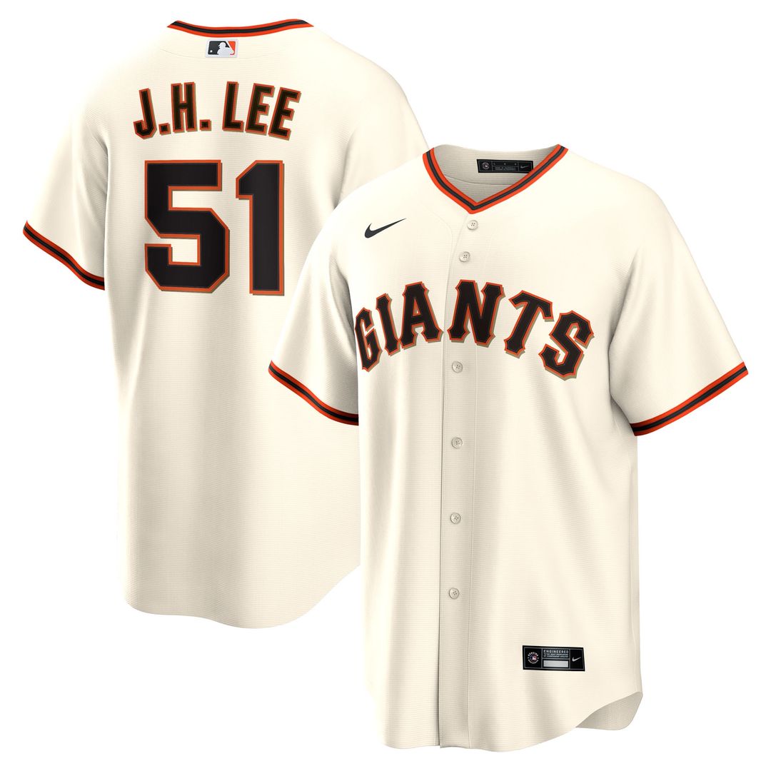 Jung Hoo Lee San Francisco Giants Nike Home Player Replica Jersey - Cream