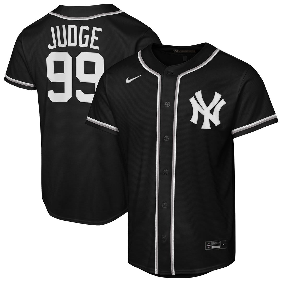 Aaron Judge New York Yankees Nike Youth Fashion Player Replica Jersey - Black