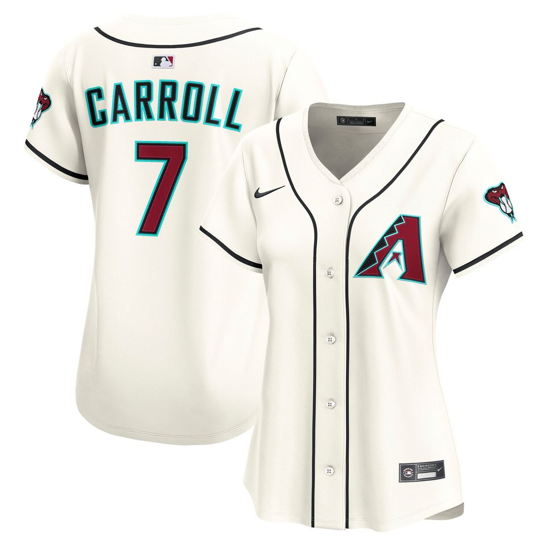 Corbin Carroll Arizona Diamondbacks Nike Women's Home Player Limited Jersey - Cream