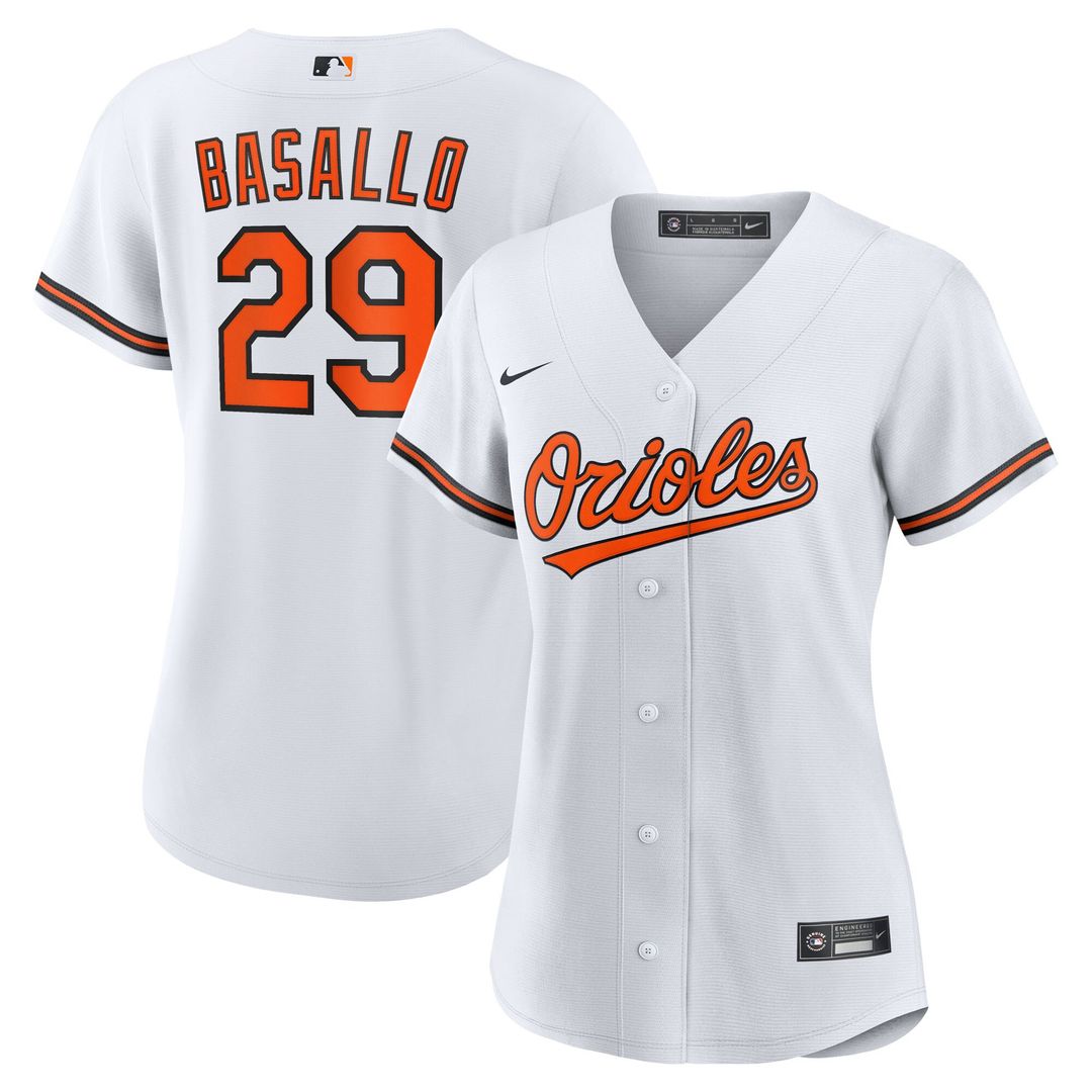 Samuel Basallo Baltimore Orioles Nike Women's Player Replica Jersey - White