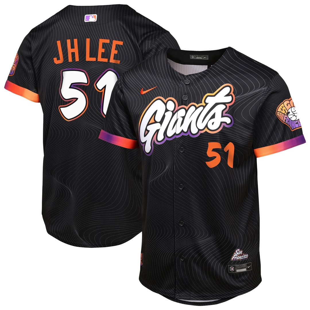 Jung Hoo Lee San Francisco Giants Nike Youth 2025 City Connect Player Limited Jersey - Anthracite