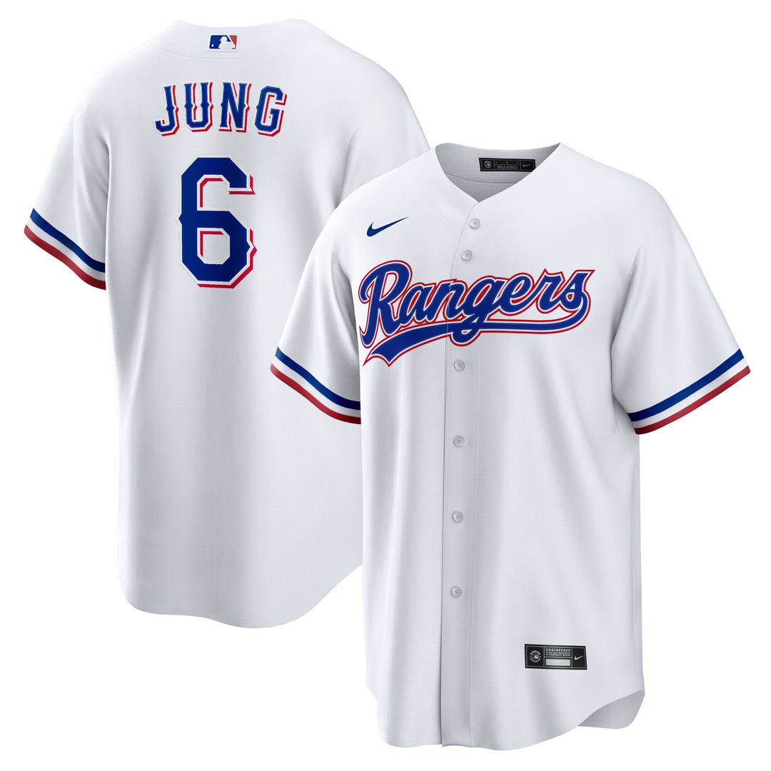 Josh Jung Texas Rangers Nike Player Replica Jersey - White