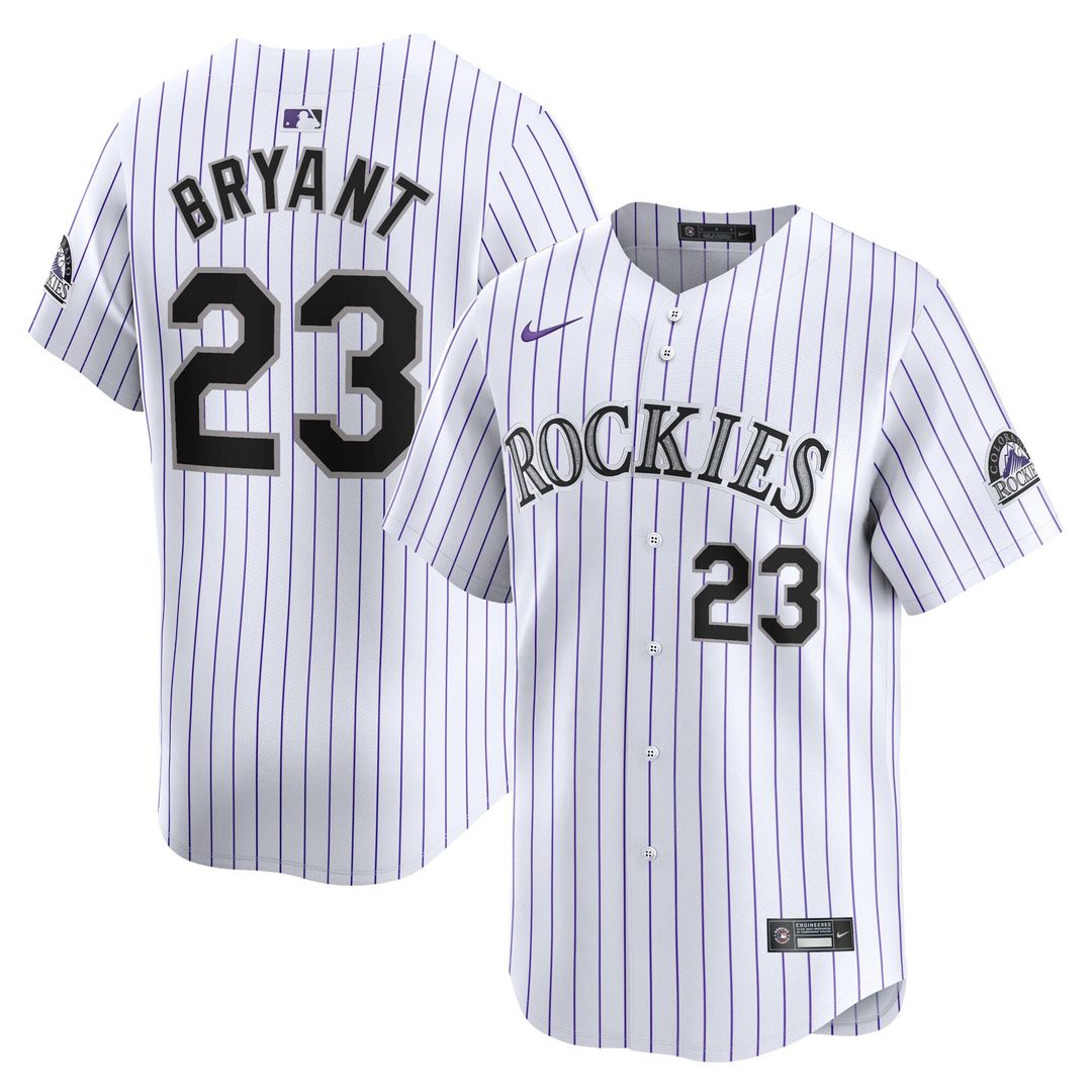 Kris Bryant Colorado Rockies Nike Home Player Limited Jersey - White