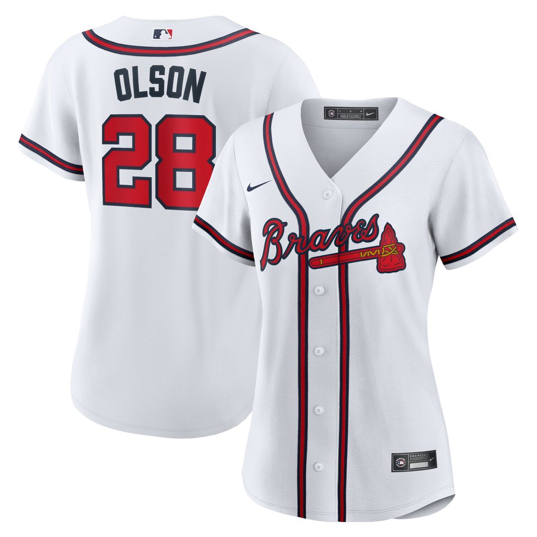 Matt Olson Atlanta Braves Nike Women's Home Player Replica Jersey - White
