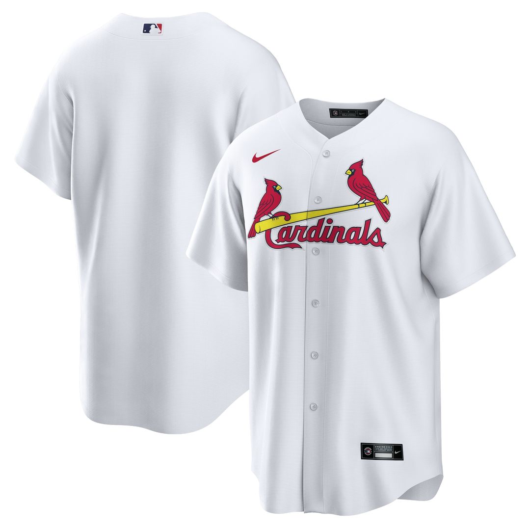 St. Louis Cardinals Nike Home Team Replica Jersey - White