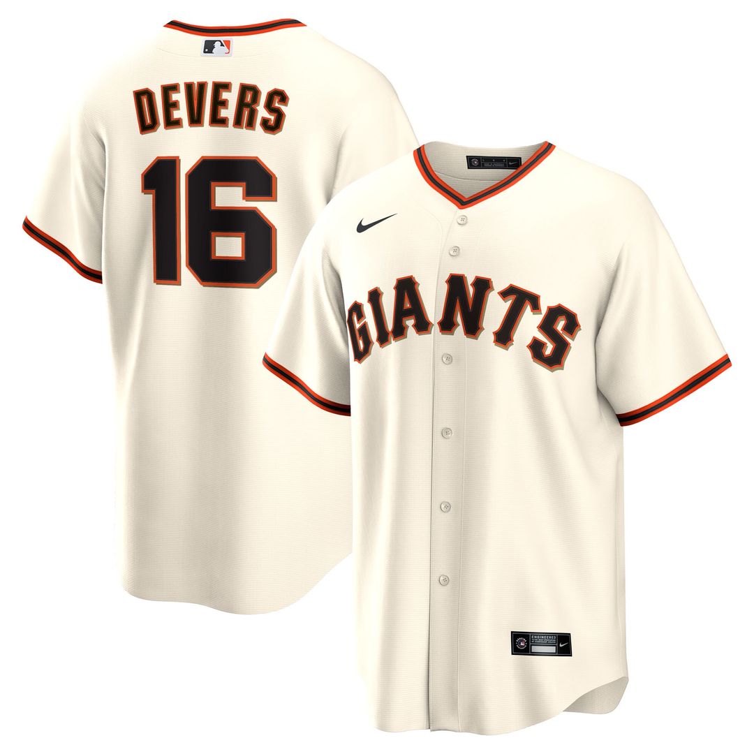 Rafael Devers San Francisco Giants Nike Home Player Replica Jersey - White