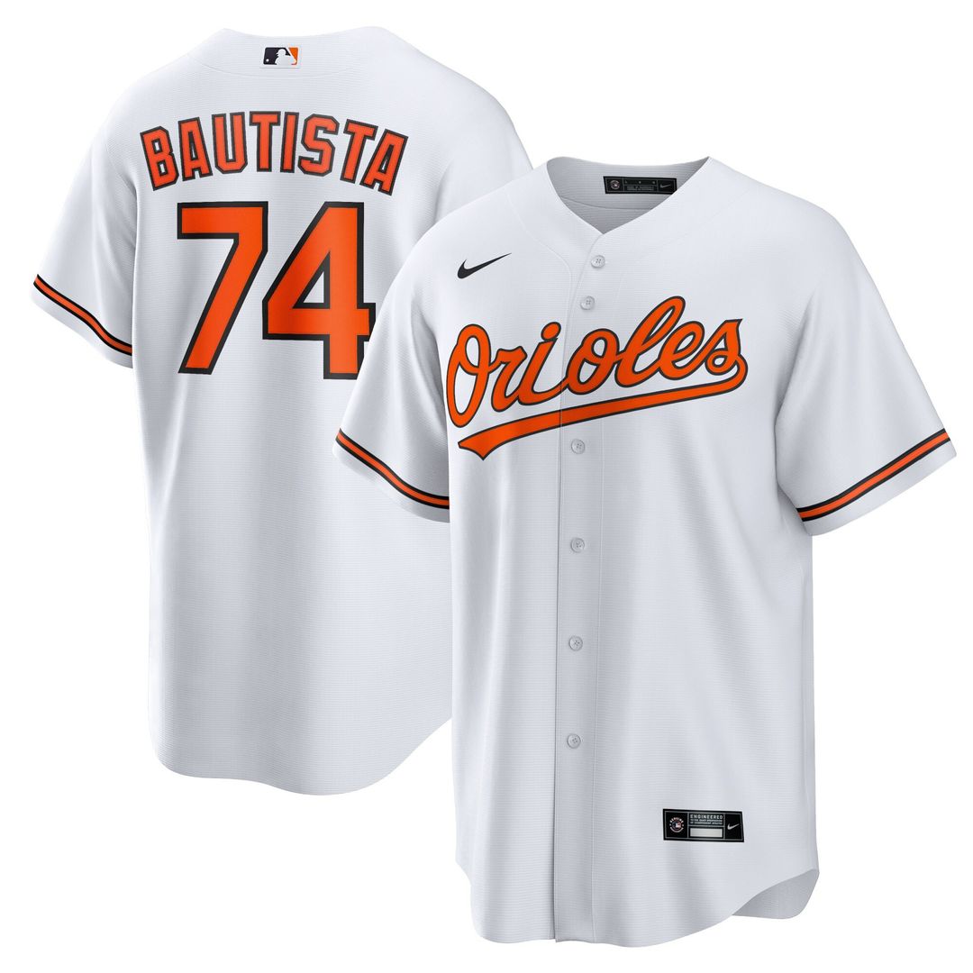 Felix Bautista Baltimore Orioles Nike Player Replica Jersey - White
