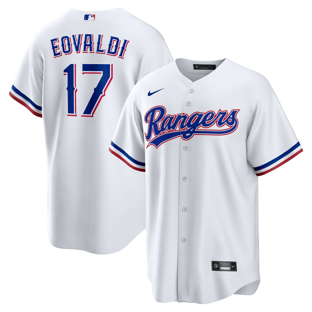 Nathan Eovaldi Texas Rangers Nike Home Player Replica Jersey - White