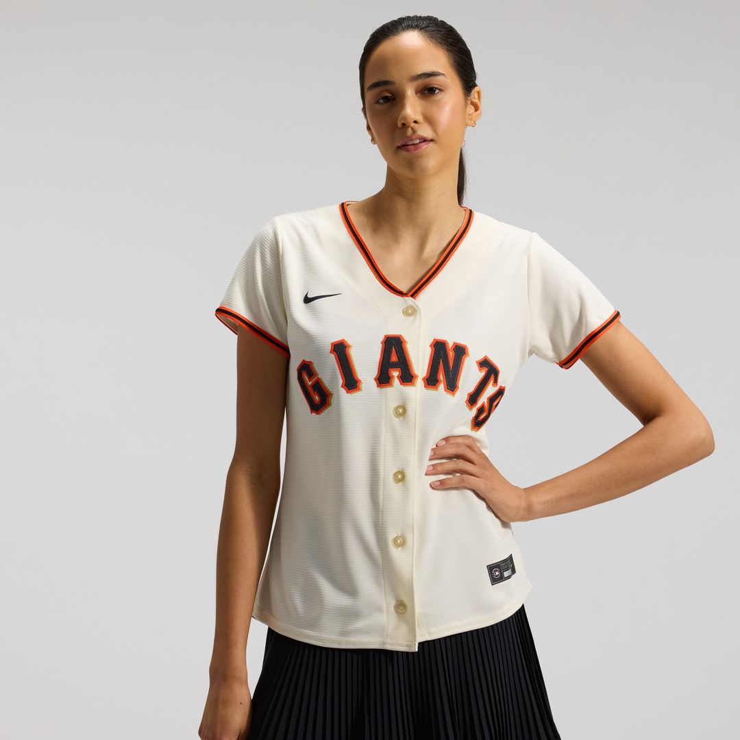 San Francisco Giants Nike Women's Home Team Replica Jersey - Cream
