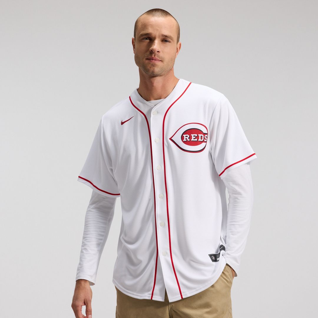 Cincinnati Reds Nike Home Team Replica Jersey - White