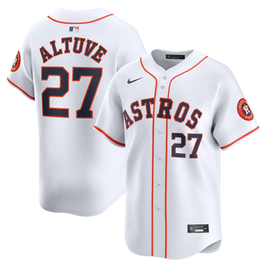 Jose Altuve Houston Astros Nike Youth Home Player Limited Jersey - White