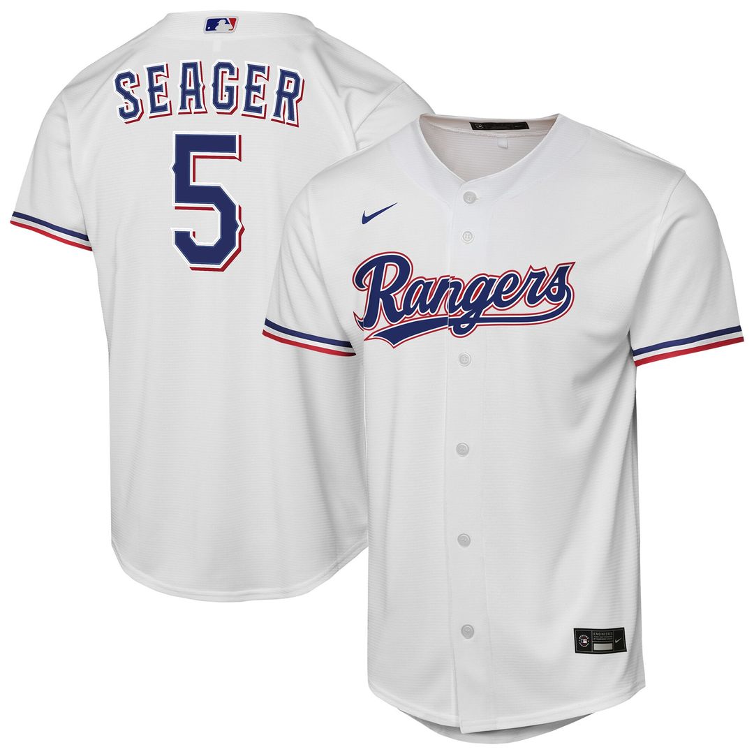 Corey Seager Texas Rangers Nike Youth Home Player Replica Jersey - White
