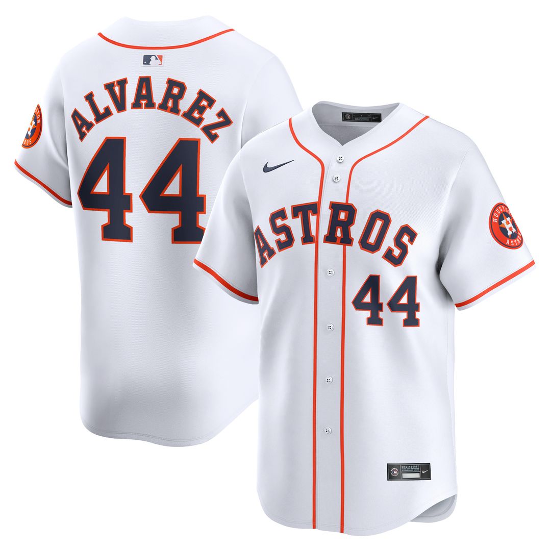 Yordan Alvarez Houston Astros Nike Home Player Limited Jersey - White
