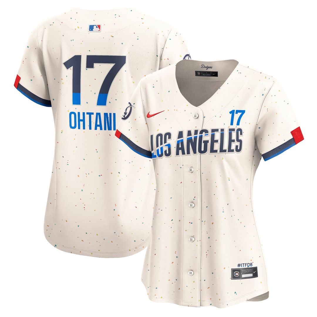 Shohei Ohtani Los Angeles Dodgers Nike Women's City Connect Player Limited Jersey - Cream