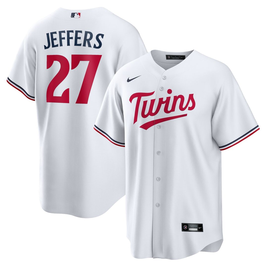 Ryan Jeffers Minnesota Twins Nike Home Player Replica Jersey - White