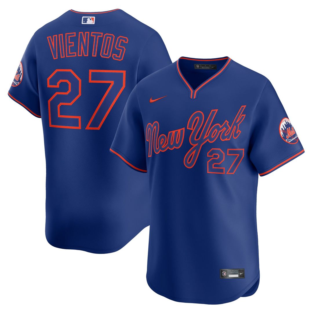 Mark Vientos New York Mets Nike Alternate Player Limited Jersey - Royal