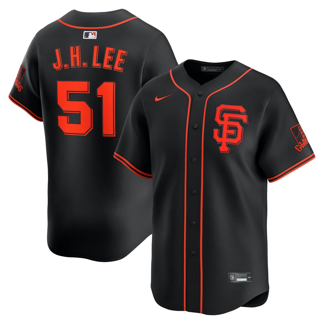 Jung Hoo Lee San Francisco Giants Nike Alternate Player Limited Jersey - Black
