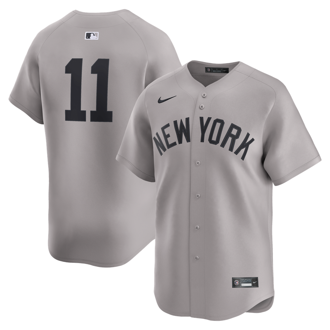 Anthony Volpe New York Yankees Nike Road Player Limited Jersey - Gray