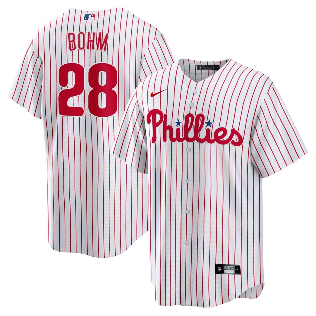 Alec Bohm Philadelphia Phillies Nike Player Replica Jersey - White