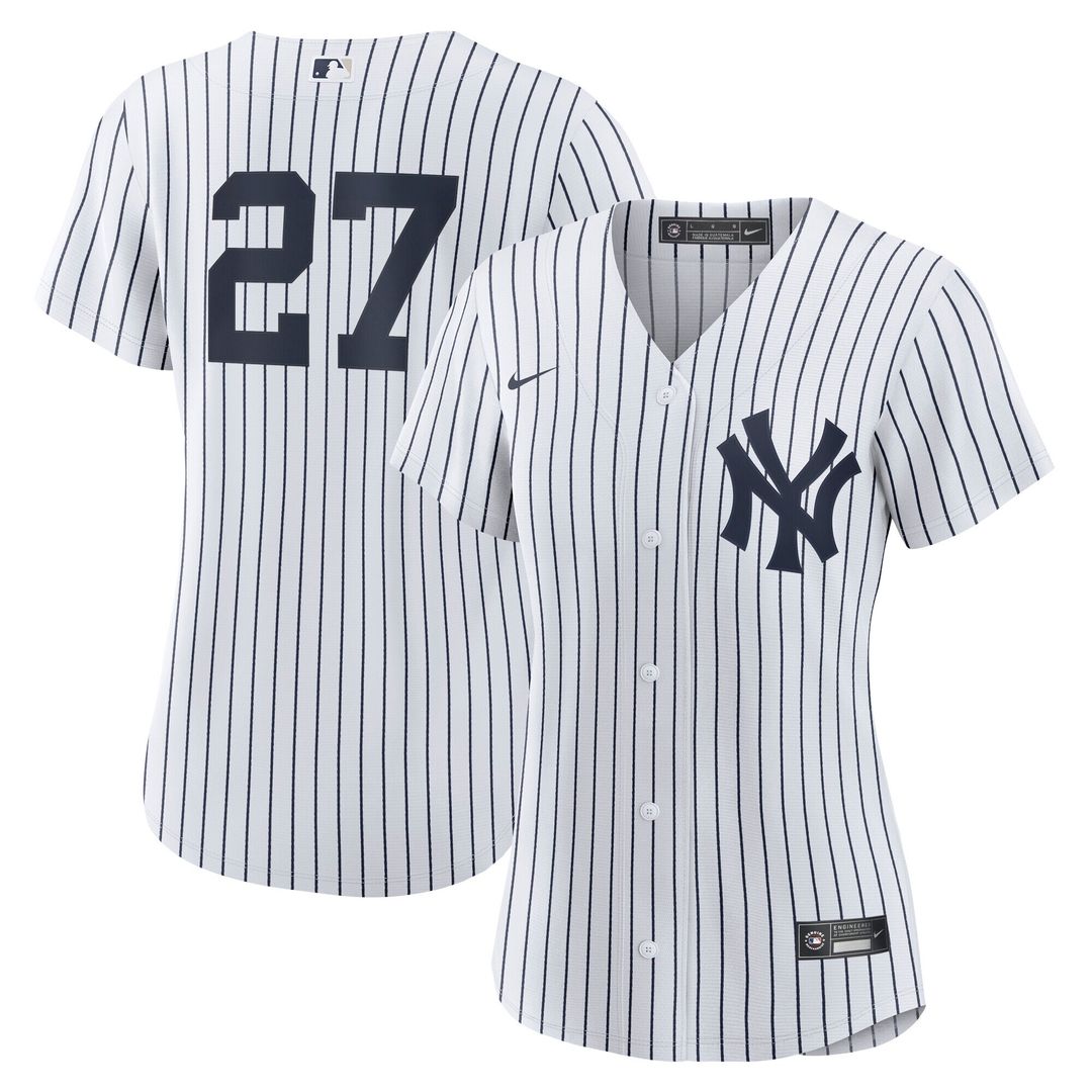 Giancarlo Stanton New York Yankees Nike Women's Home Player Replica Jersey - White
