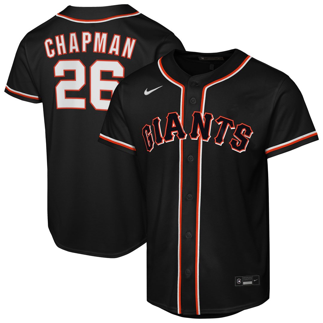 Matt Chapman San Francisco Giants Nike Youth Fashion Player Replica Jersey - Black