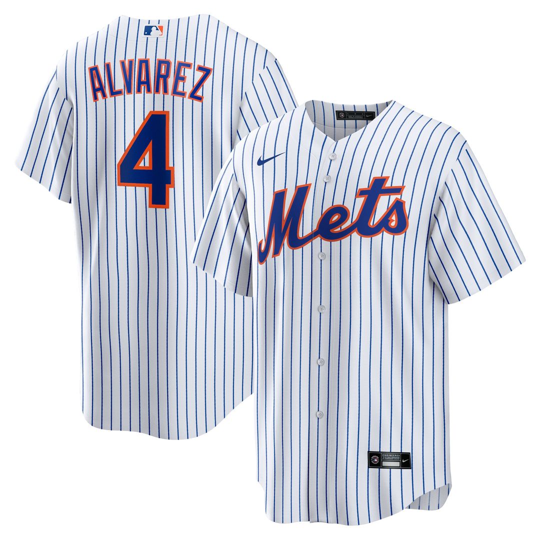Francisco Alvarez New York Mets Nike Player Replica Jersey - White