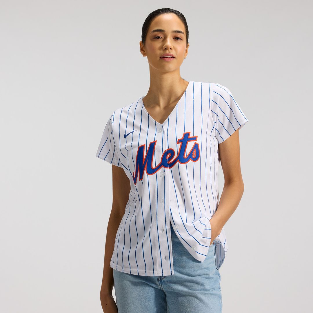 New York Mets Nike Women's Home Team Replica Jersey - White