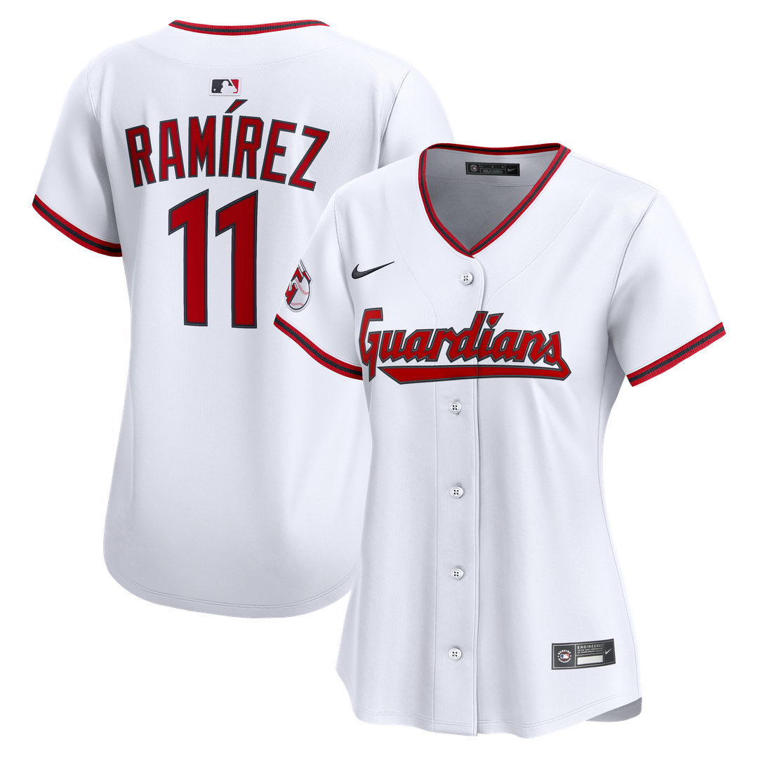José Ramírez Cleveland Guardians Nike Women's Home Player Limited Jersey - White