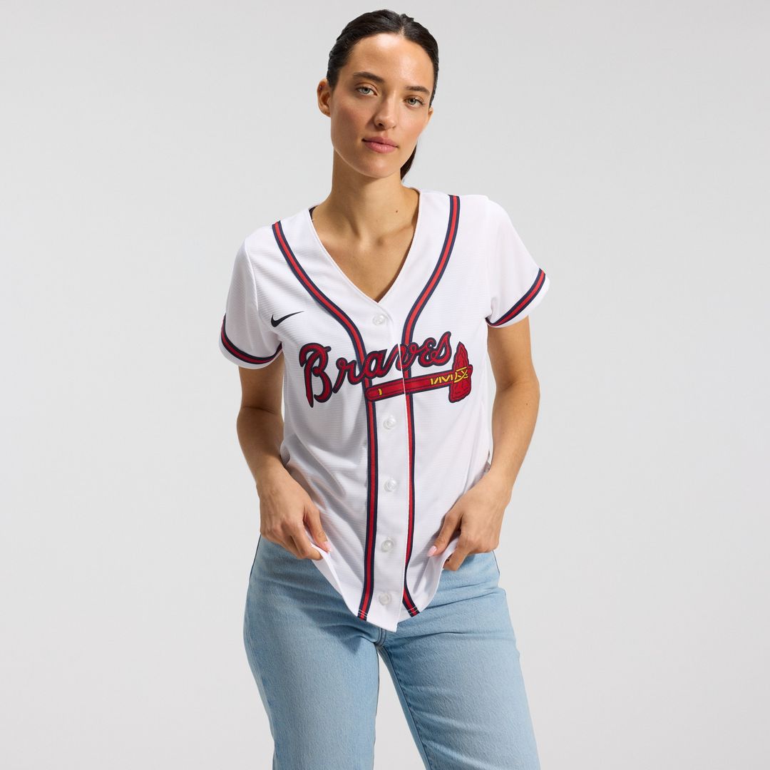 Atlanta Braves Nike Women's Home Team Replica Jersey - White