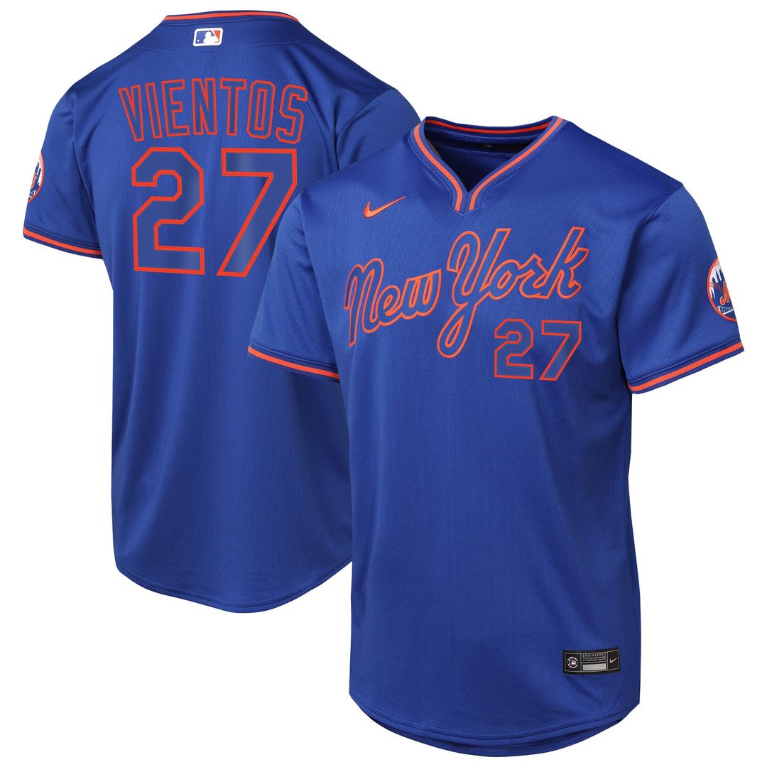 Mark Vientos New York Mets Nike Youth Alternate 2 Limited Jersey - Royal