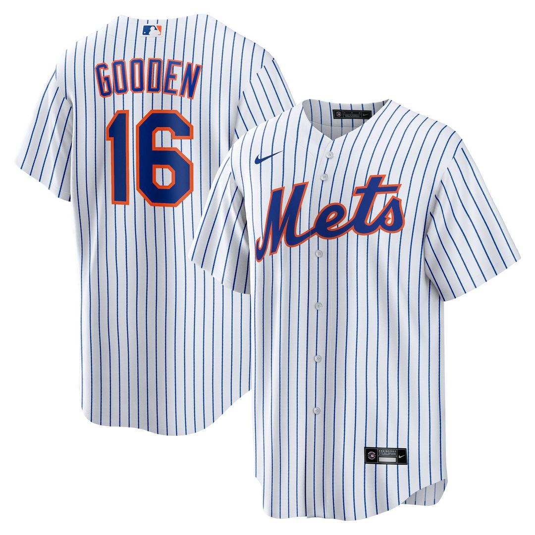Dwight Gooden New York Mets Nike Home Player Replica Jersey - White