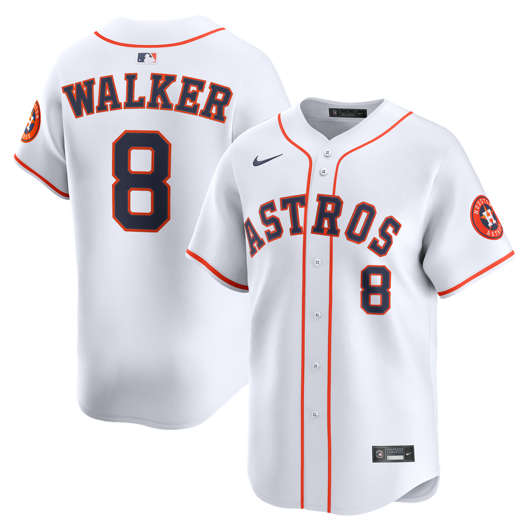 Christian Walker Houston Astros Nike Home Player Limited Jersey - White