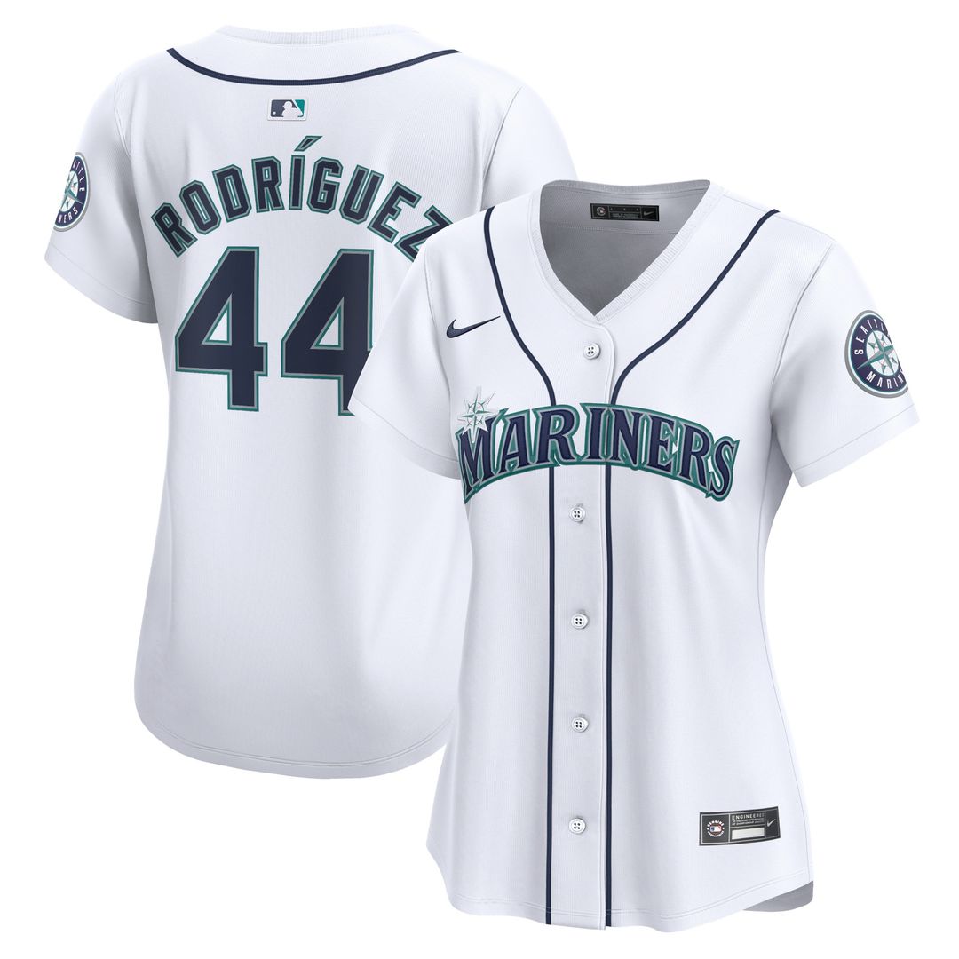 Julio Rodríguez Seattle Mariners Nike Women's Home Player Limited Jersey - White