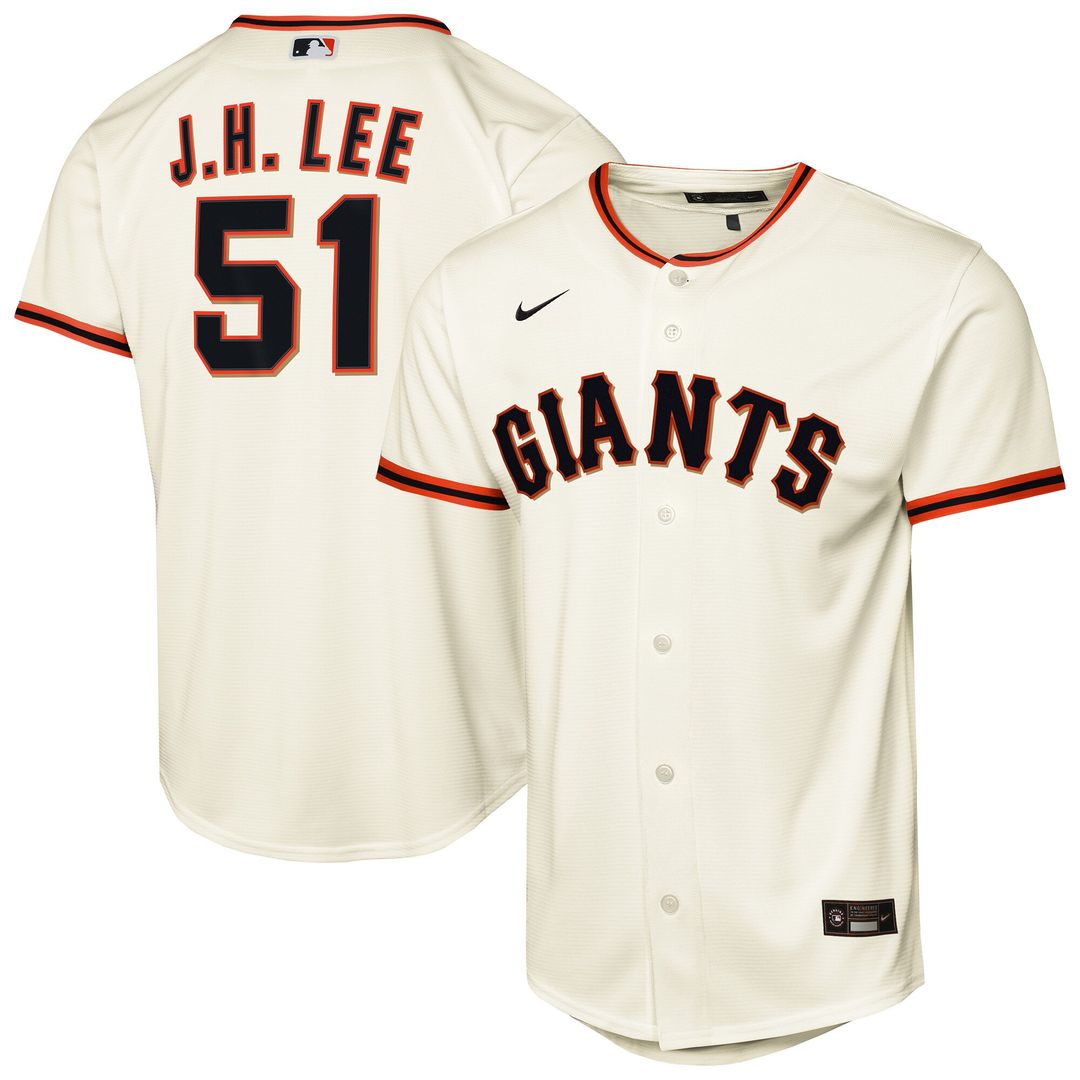 Jung Hoo Lee San Francisco Giants Nike Youth Home Player Replica Jersey - Cream