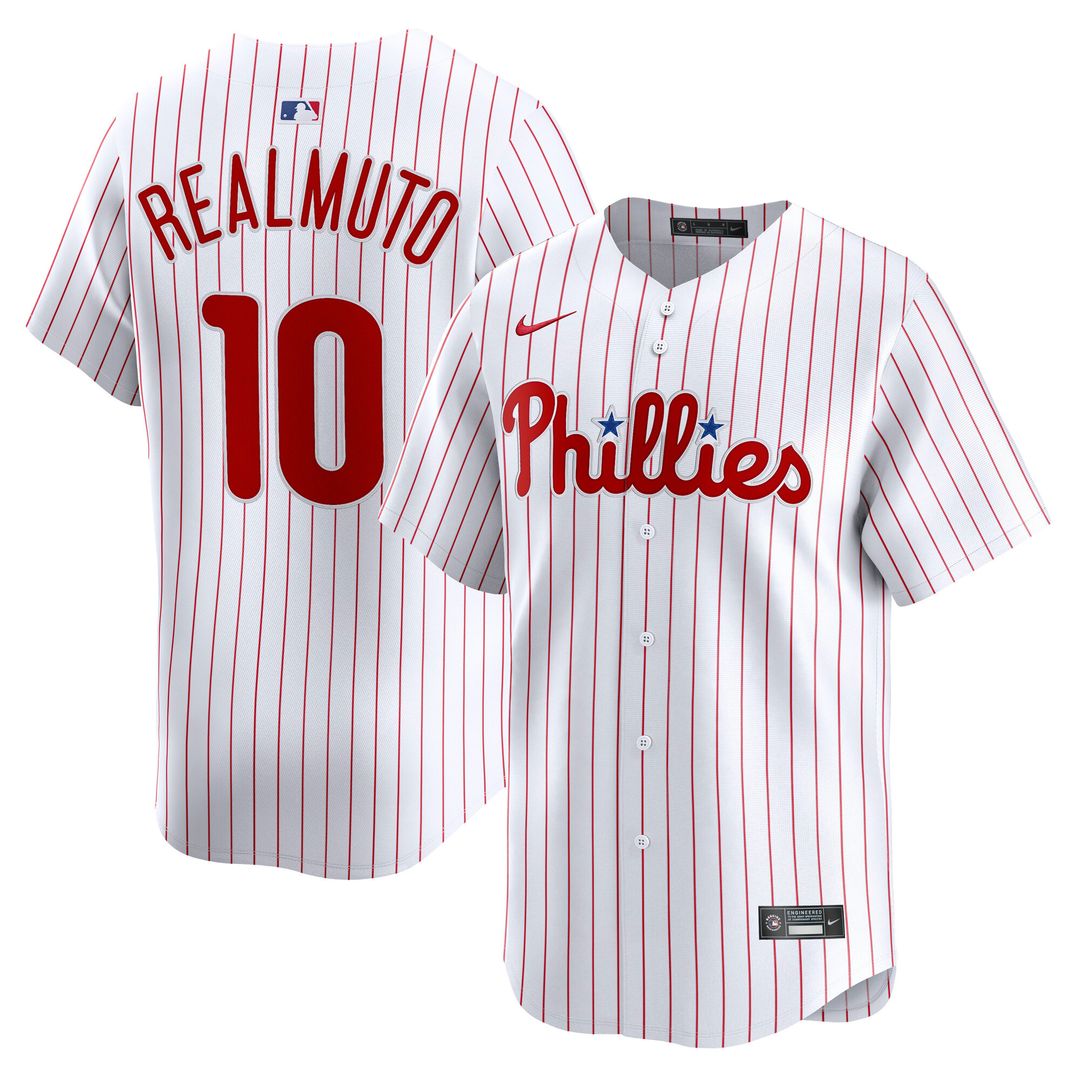 J.T. Realmuto Philadelphia Phillies Nike Home Player Limited Jersey - White