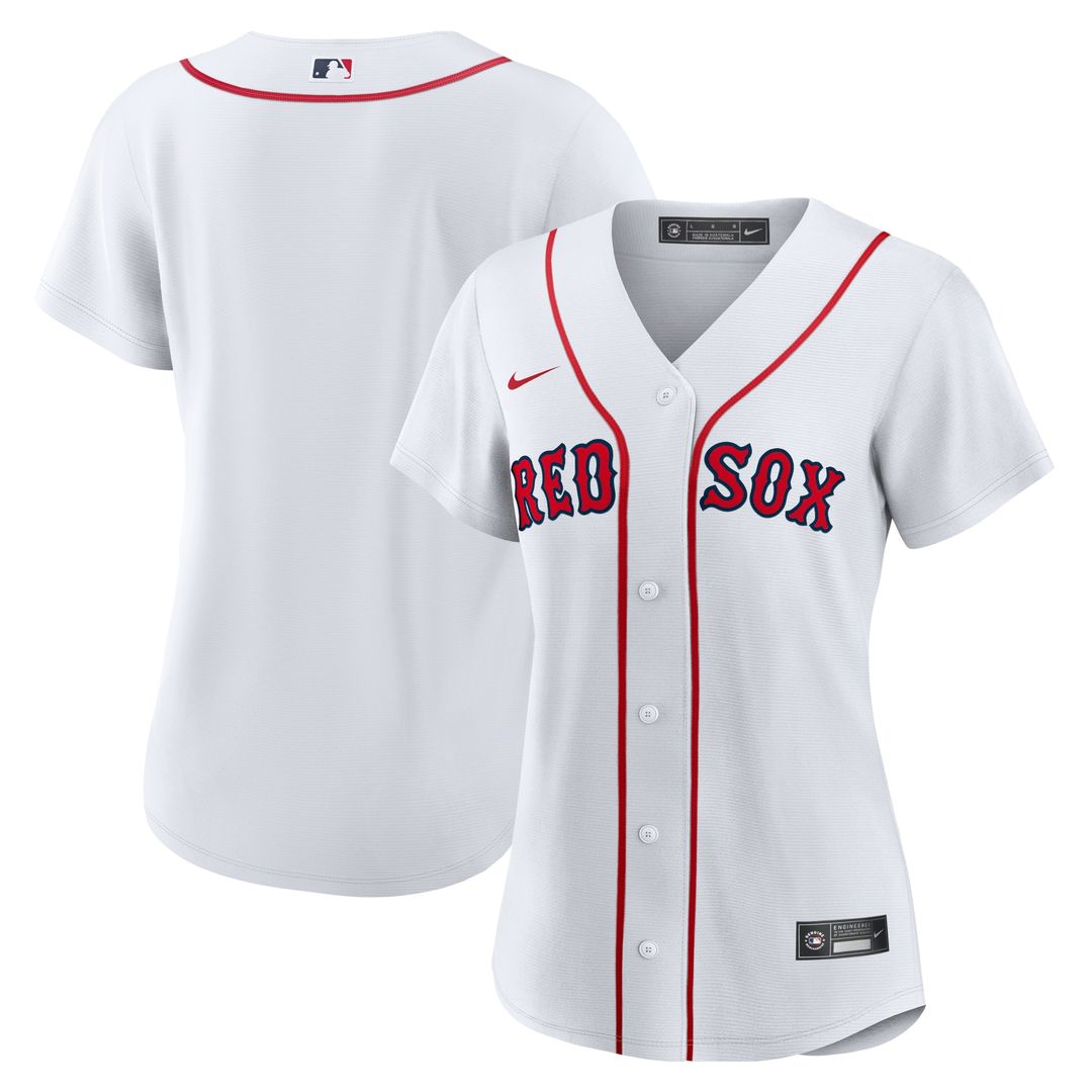 Boston Red Sox Nike Women's Home Team Replica Jersey - White