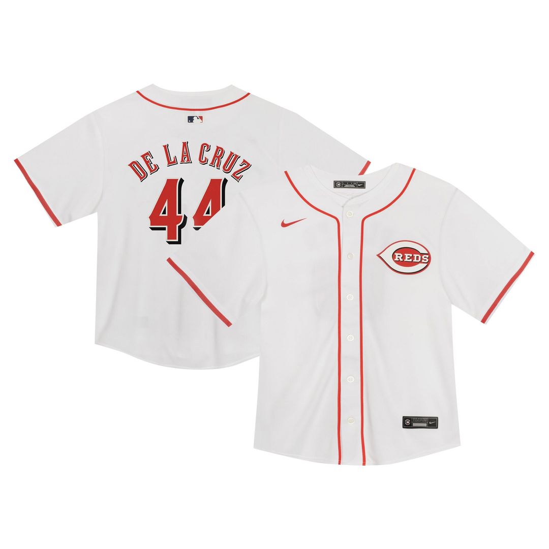 Elly De La Cruz Cincinnati Reds Nike Toddler Game Jersey - White