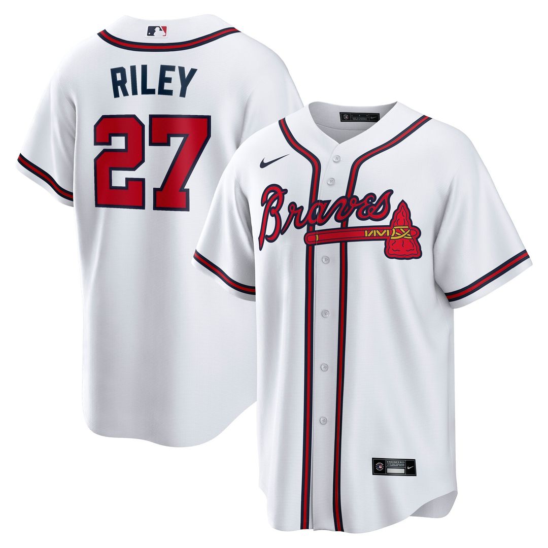 Austin Riley Atlanta Braves Nike Home Player Replica Jersey - White