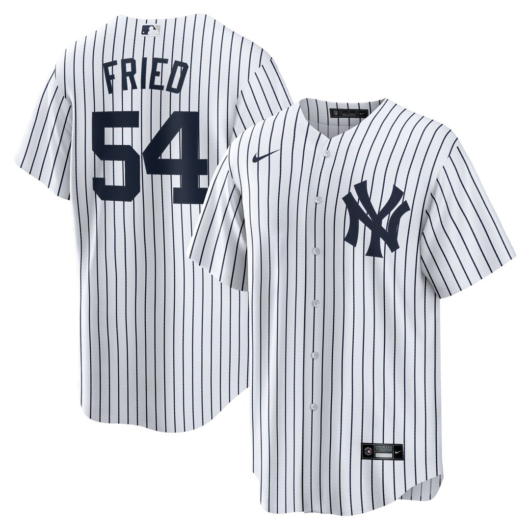 Max Fried New York Yankees Nike Home Player Replica Jersey - White