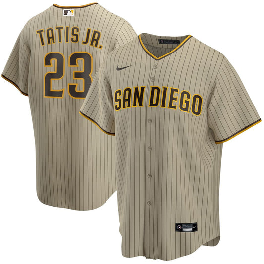Fernando Tatis Jr. San Diego Padres Nike Alternate Player Replica Jersey - Tan