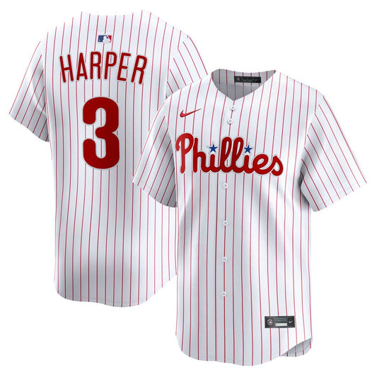 Bryce Harper Philadelphia Phillies Nike Home Player Limited Jersey - White