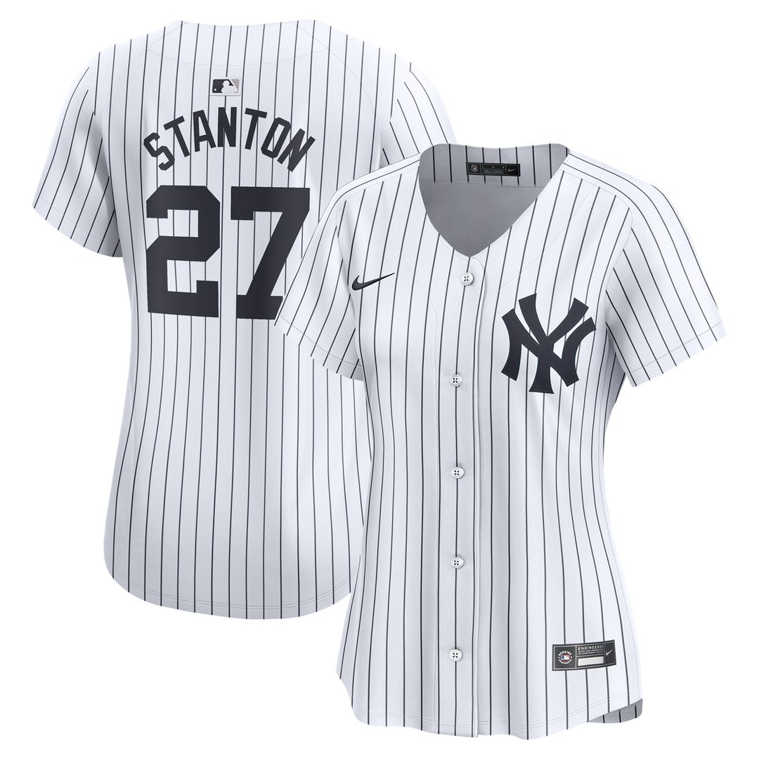 Giancarlo Stanton New York Yankees Nike Women's Home Player Limited Jersey - White