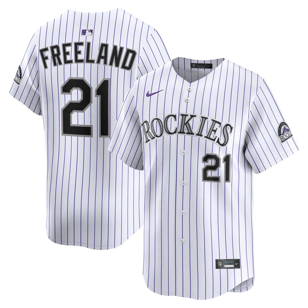 Kyle Freeland Colorado Rockies Nike Home Player Limited Jersey - White