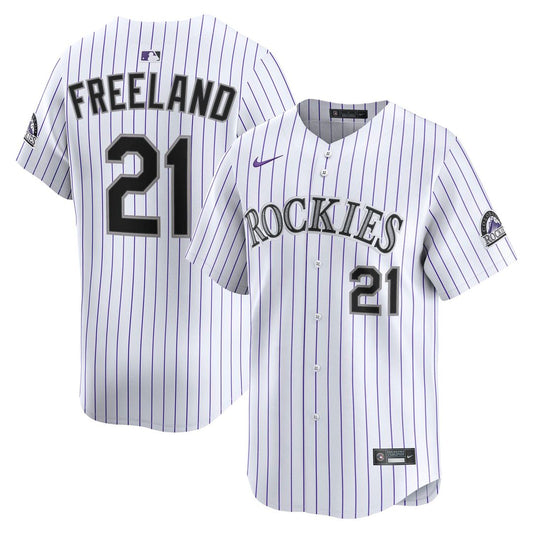 Kyle Freeland Colorado Rockies Nike Home Player Limited Jersey - White