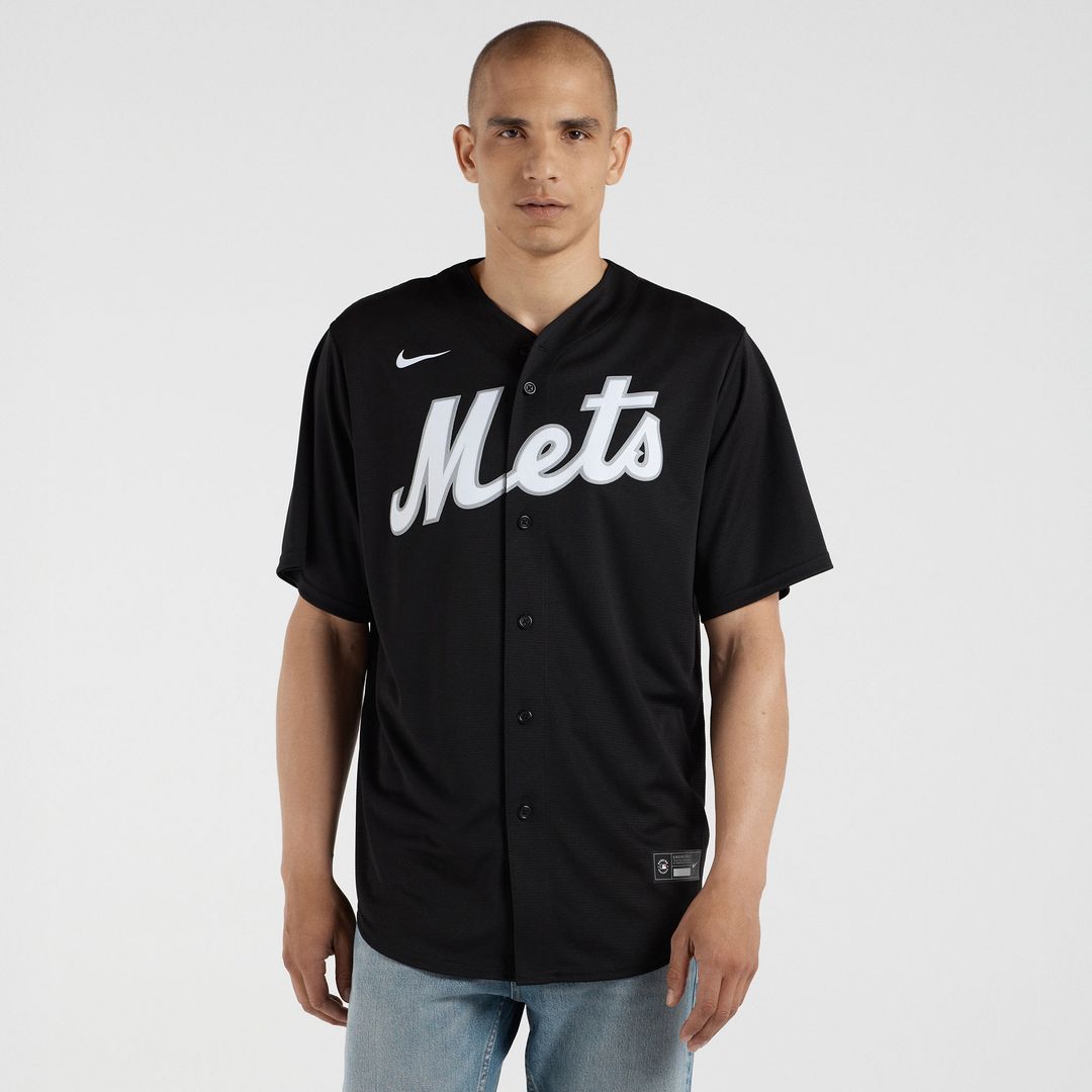 Francisco Lindor New York Mets Nike Player Replica Jersey - Black