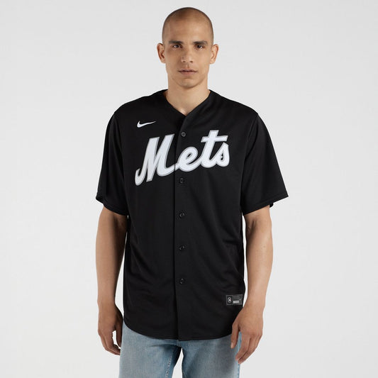 Francisco Lindor New York Mets Nike Player Replica Jersey - Black