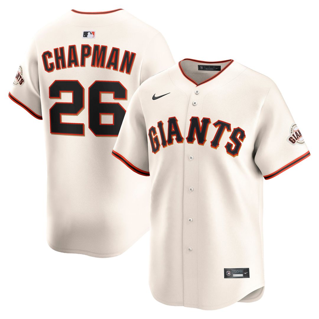 Matt Chapman San Francisco Giants Nike Home Player Limited Jersey - Cream