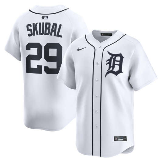 Tarik Skubal Detroit Tigers Nike Home Player Limited Jersey - White