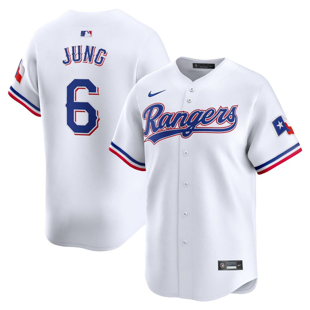 Josh Jung Texas Rangers Nike Home Player Limited Jersey - White